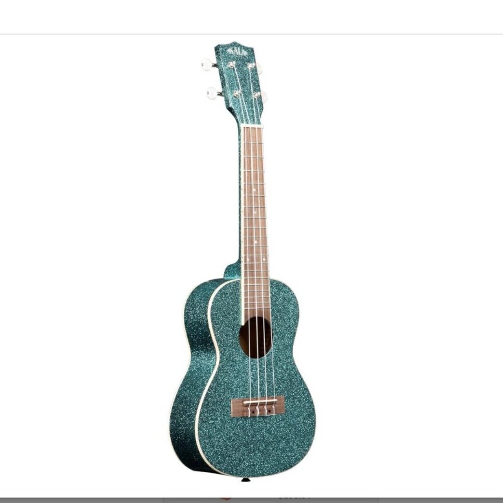 Kala Brand Music Co., 4-String Ukulele, Aqua (KA-SPRK